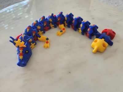 Autism Awareness Dragon