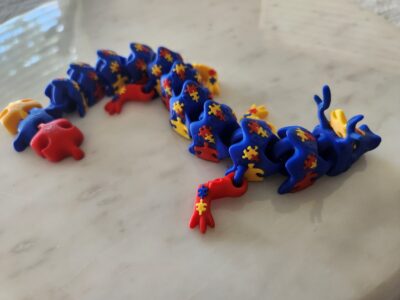 Autism Awareness Dragon