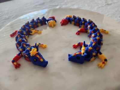 Autism Awareness Dragon