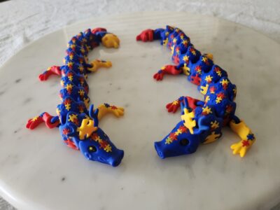 Autism Awareness Dragon