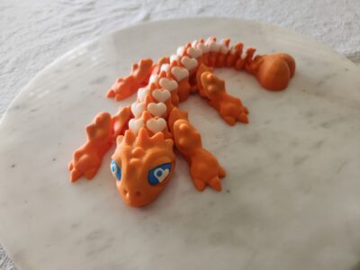 Lizard Heart Valentine Sensorial