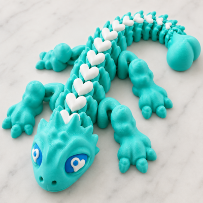 Lizard Heart Valentine