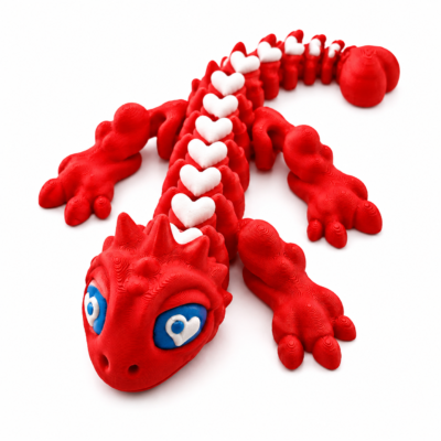 Lizard Heart Valentine