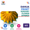Dahlia Calming Flower Spinner