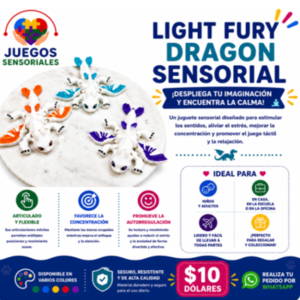 Light Fury Dragon Sensorial