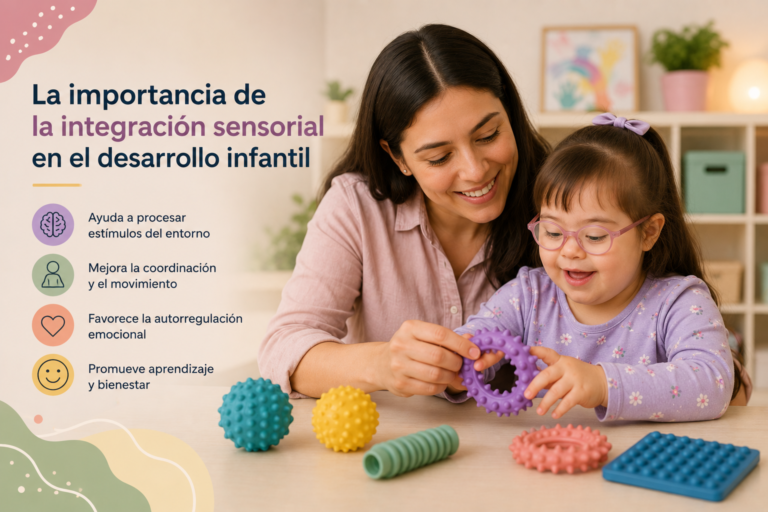 La integración sensorial es el proceso mediante el cual el cuerpo organiza y responde adecuadamente a esos estímulos.