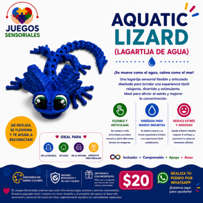 Lizard Acuático Sensorial