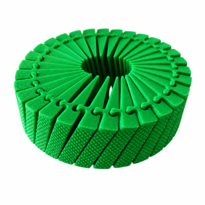 Twisty Textured Hockey Puck Fidget