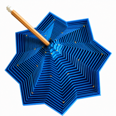 Sensory Octagon Star Fidget with Handle (Estrella Sensorial)