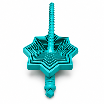 Sensory Star Spinner (Estrella Giradora Sensorial)