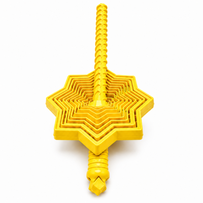 Sensory Star Spinner (Estrella Giradora Sensorial)