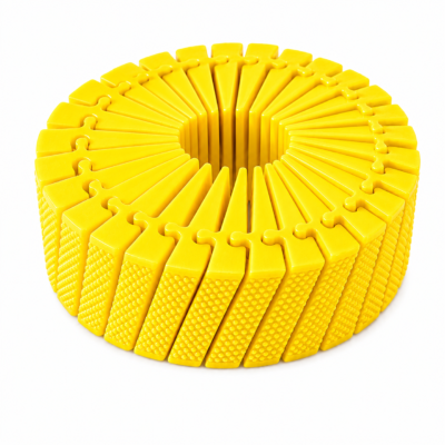 Twisty Textured Hockey Puck Fidget