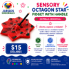 Sensory Octagon Star Fidget with Handle (Estrella Sensorial)