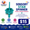 Sensory Star Spinner (Estrella Giradora Sensorial)