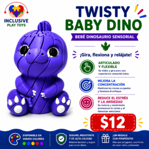 Twisty Baby Dino (Bebe Dinosaurio)