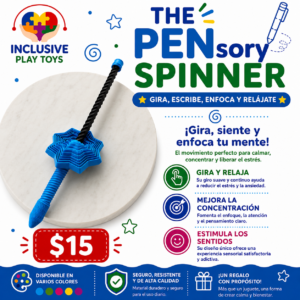 The PENsory Bic Pen Spinner ( Lapicero Sensorial Bic)