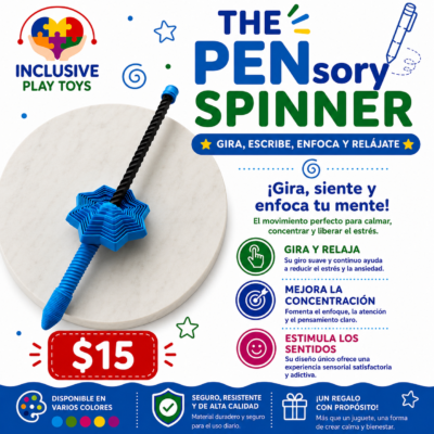 The PENsory Bic Pen Spinner ( Lapicero Sensorial Bic)