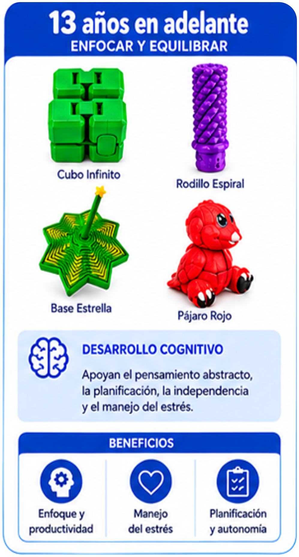 Juguetes para 13 años